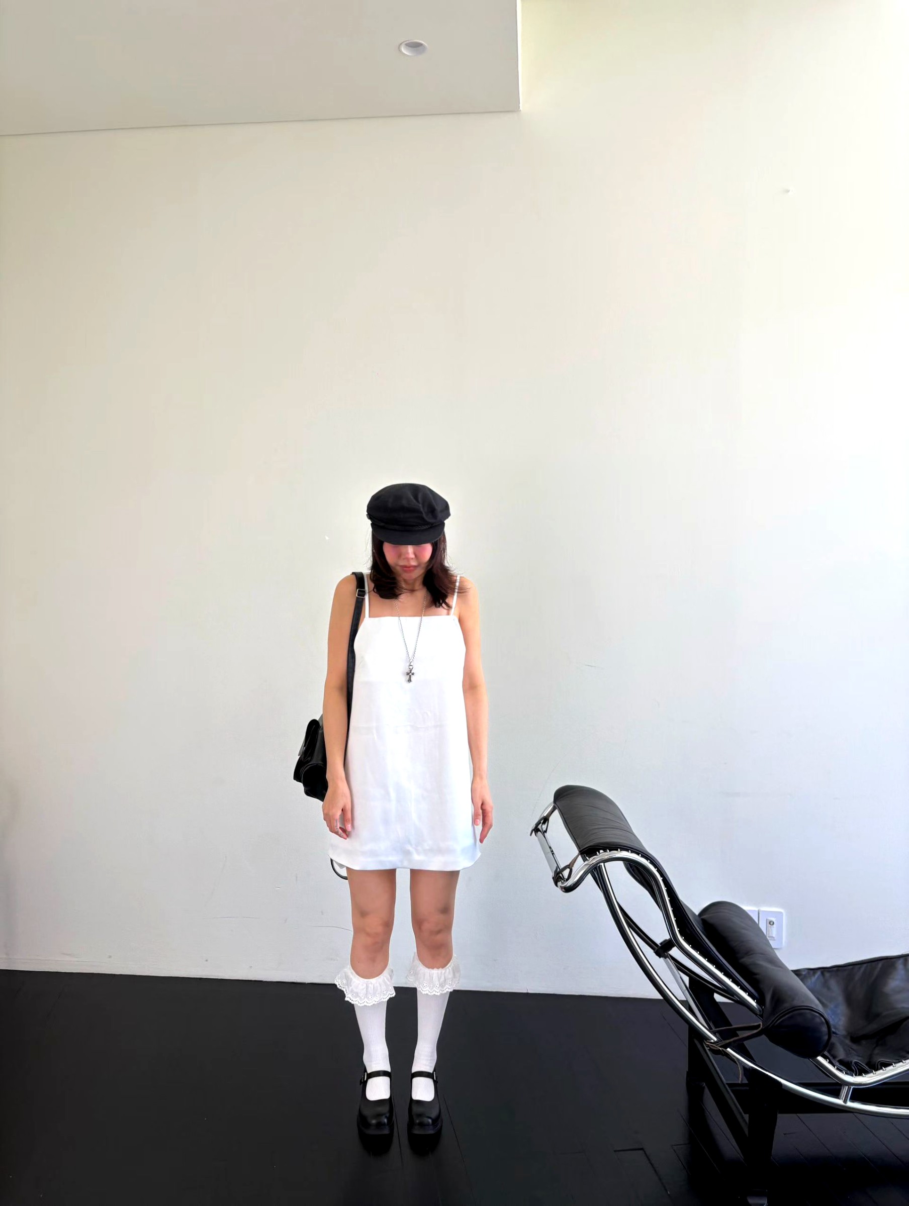 Fresh and Minimalist White Dress, A Summer Essential
