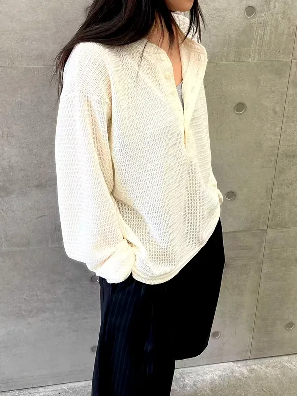 Fashionable Loose Women's Top, Comfortable and Breathable, Perfect Match