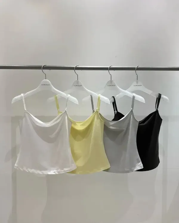 Minimalist Sleeveless Tank Top, Fresh and Versatile