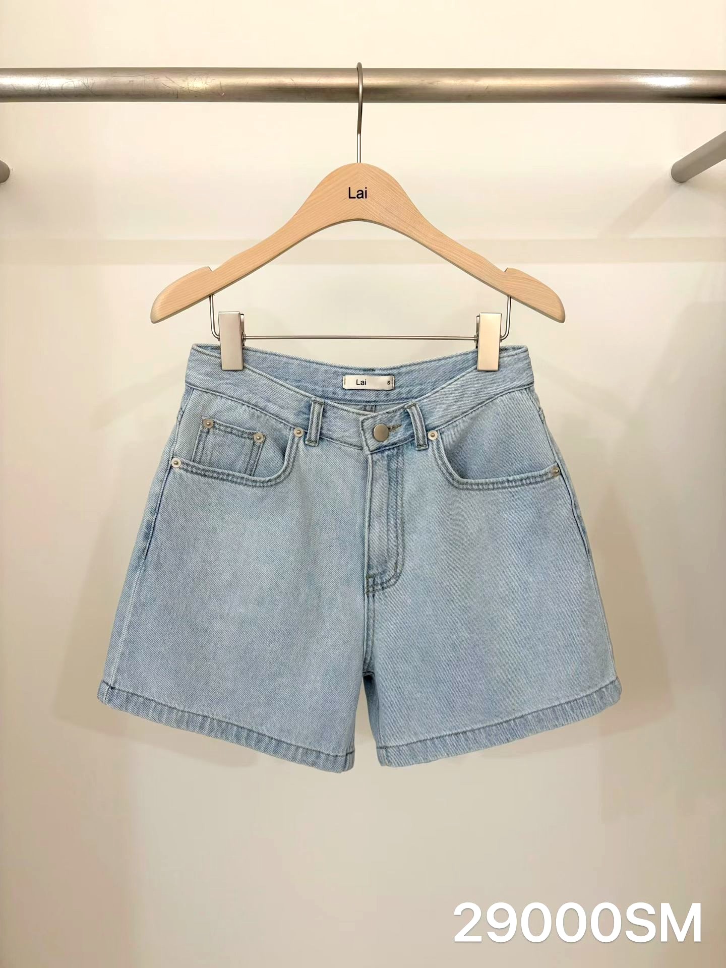 Fresh Blue High-Waisted Denim Shorts, A Summer Essential