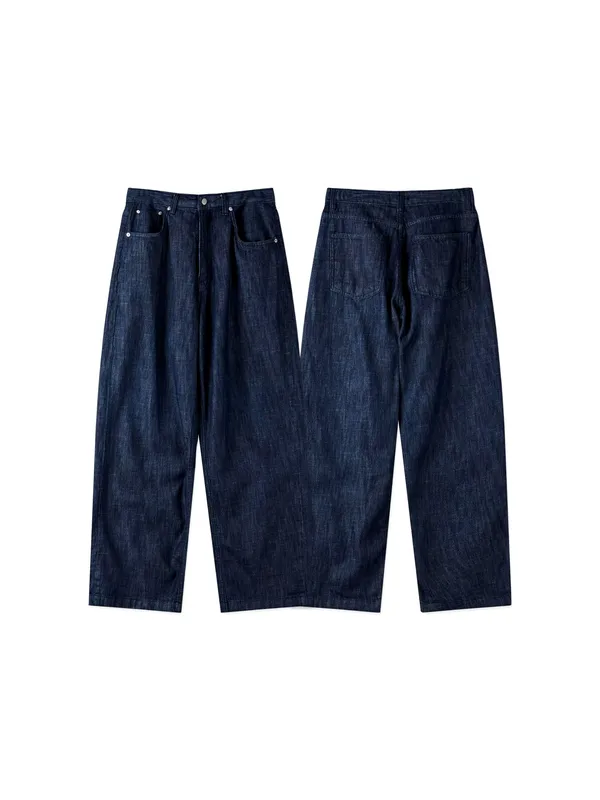 Classic Loose Fit Men's Denim Jeans - Comfortable and Stylish
