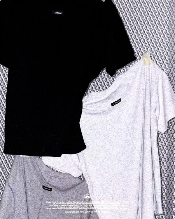 Stylish Minimalist Men's Short Sleeve T-Shirt, Comfortable and Breathable