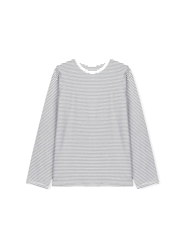 Men's Striped Long Sleeve T-Shirt Set - Comfortable, Breathable, and Fashionable