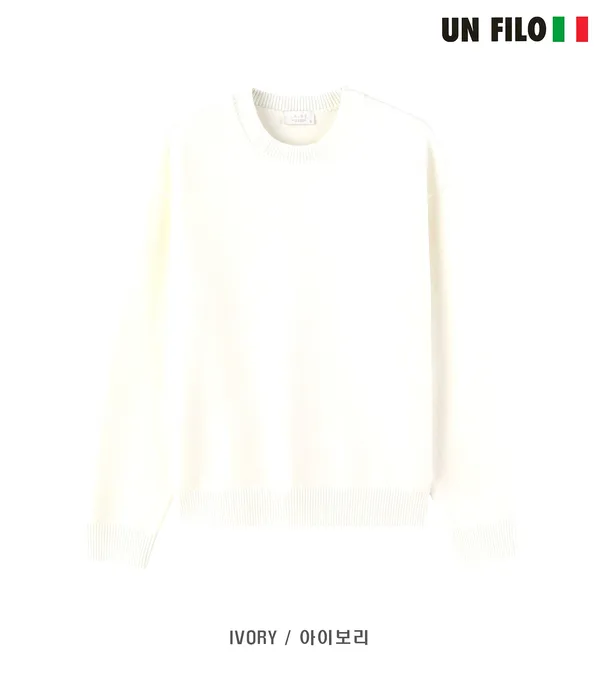 Stylish Minimalist Men's Round Neck Knit Top