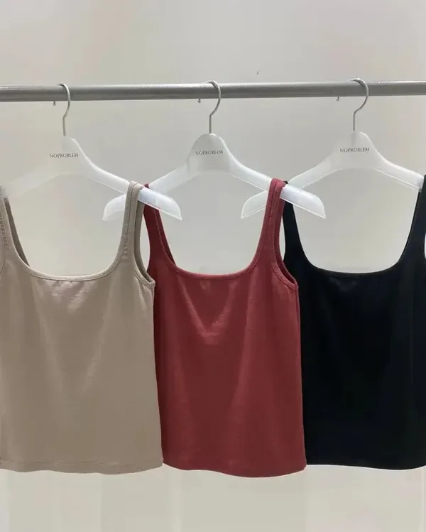 Minimalist Comfortable Basic Tank Top, Perfect for Various Outfits