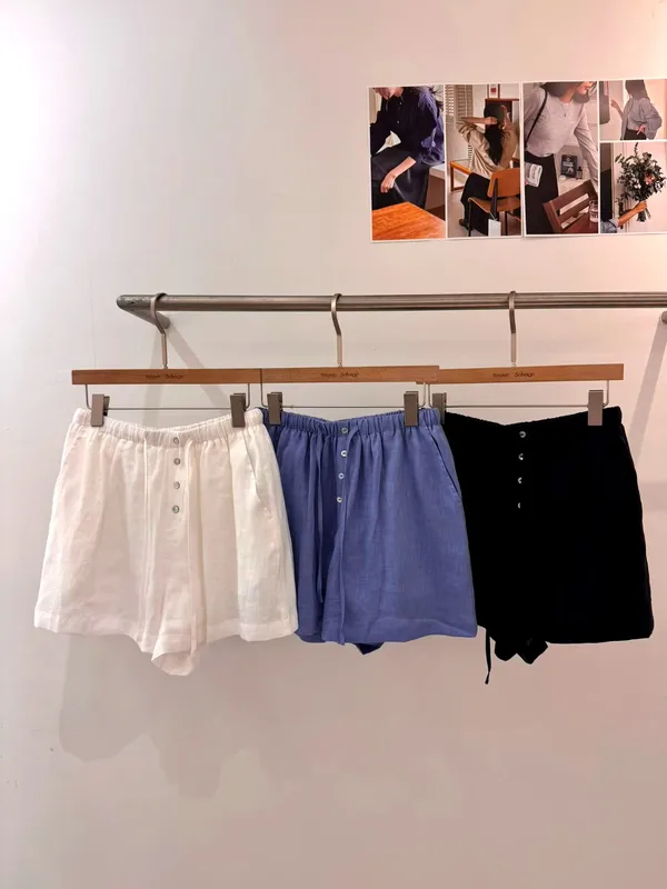 Fresh and Comfortable Women's Shorts, Lightweight and Breathable, Summer Essential