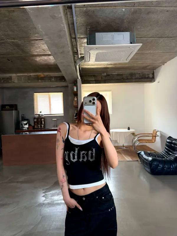 Fashionable Letter Print Women's Top, Comfortable and Versatile