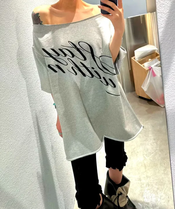 Loose Letter Print Women's Top - Comfortable Casual Style