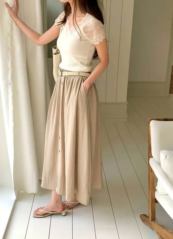 Elegant Women's Dress Skirt - Lightweight and Comfortable for Perfect Summer Styling