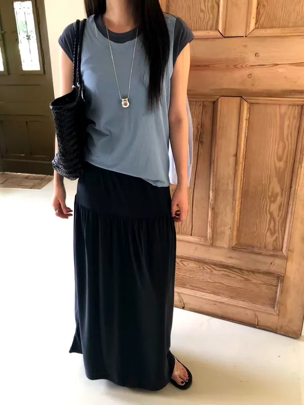 Fashionable Casual Women's Long Skirt, Comfortable and Versatile