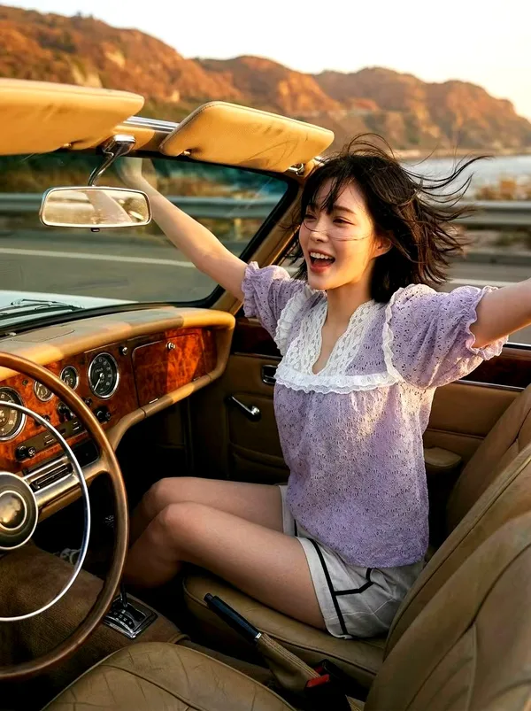 우아한 레이스 패널 여성 상의, 신선하고 편안한