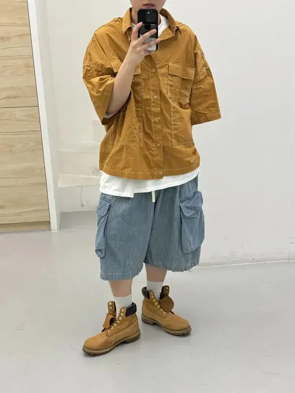 Fashionable Minimalist Solid Color Short Sleeve T-Shirt
